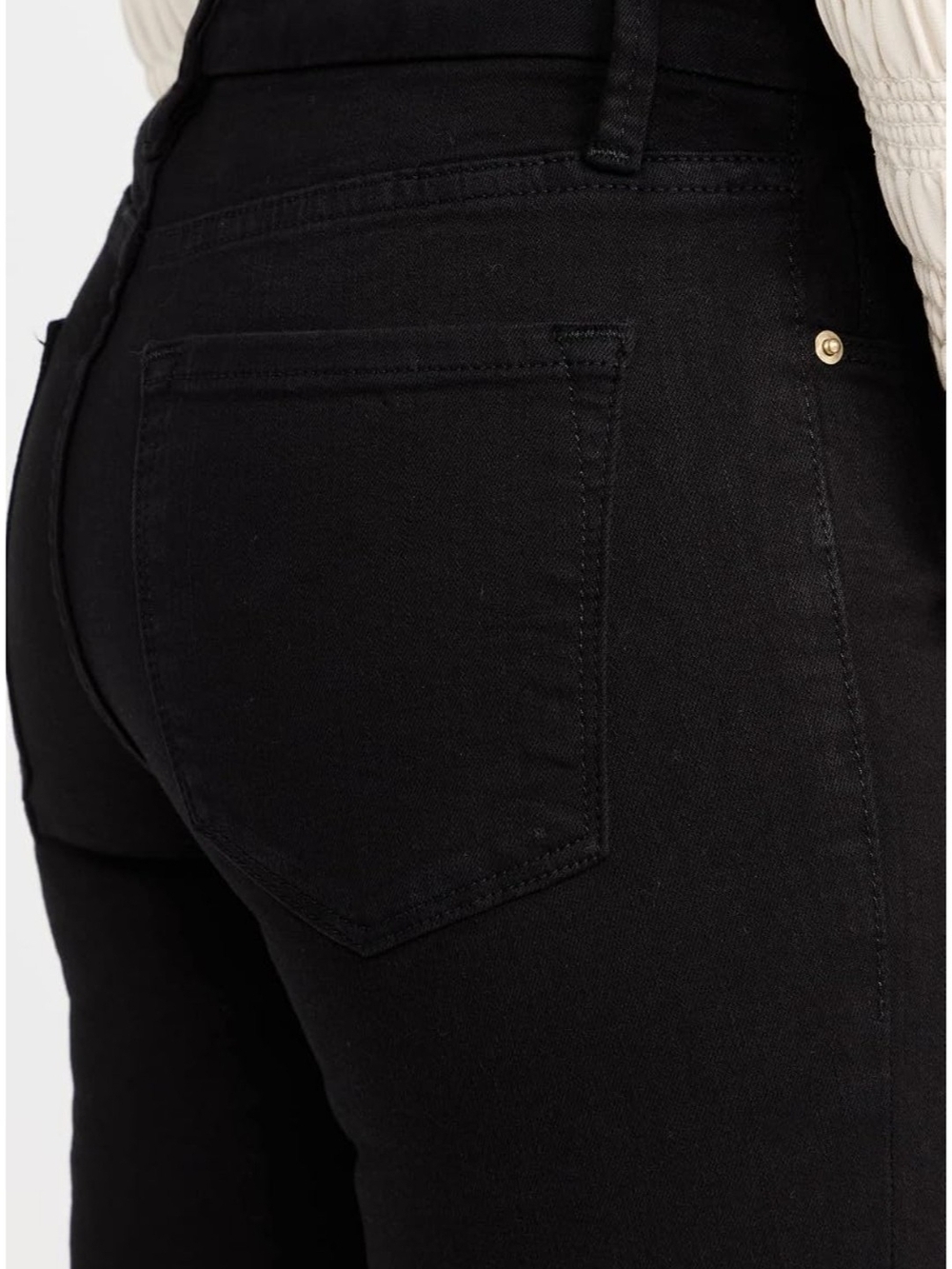 FRAME Women's Le Pixie Crop Mini Boot Jeans, - Picture 5 of 16